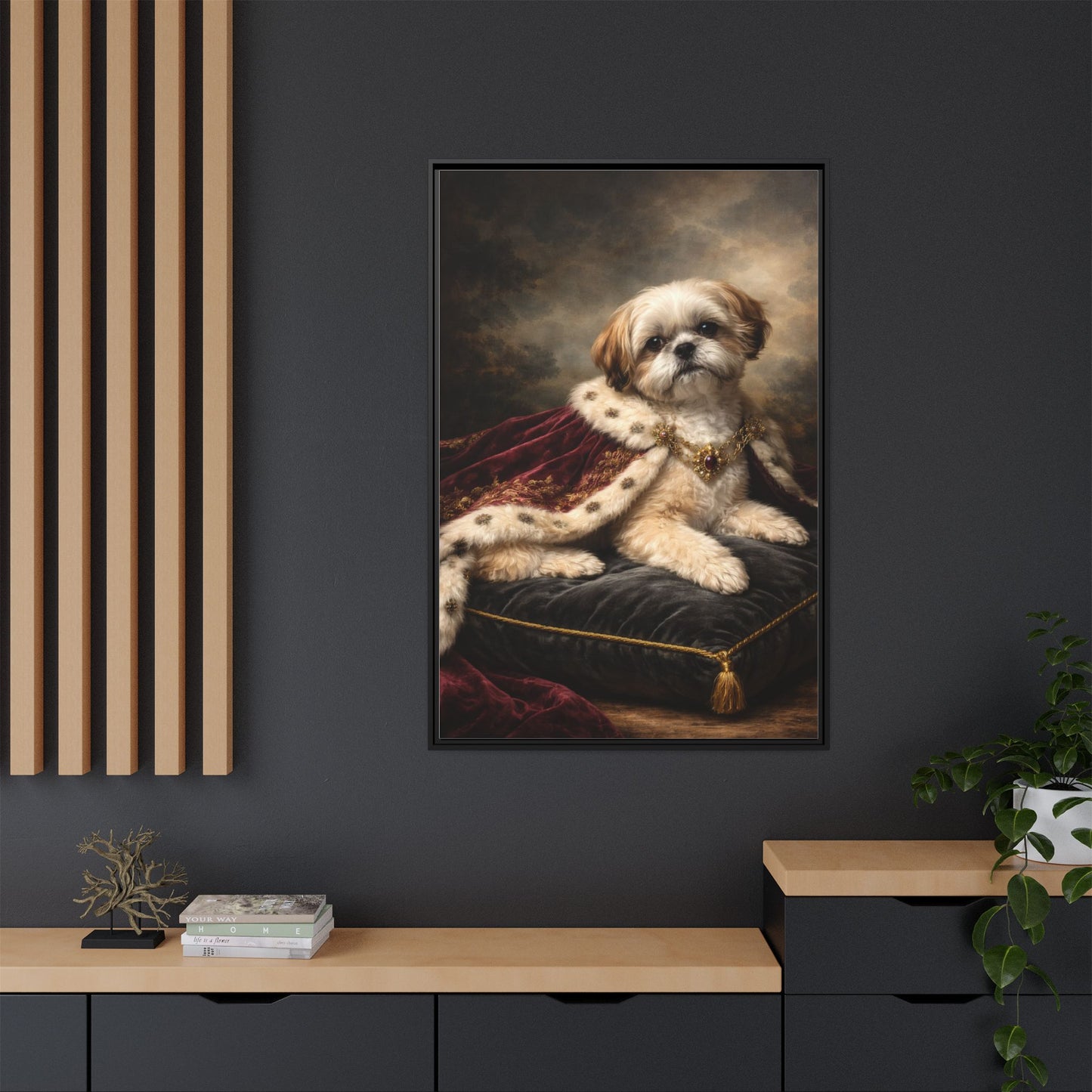 32″ x 48″ (Vertical) / Black / 1.25"