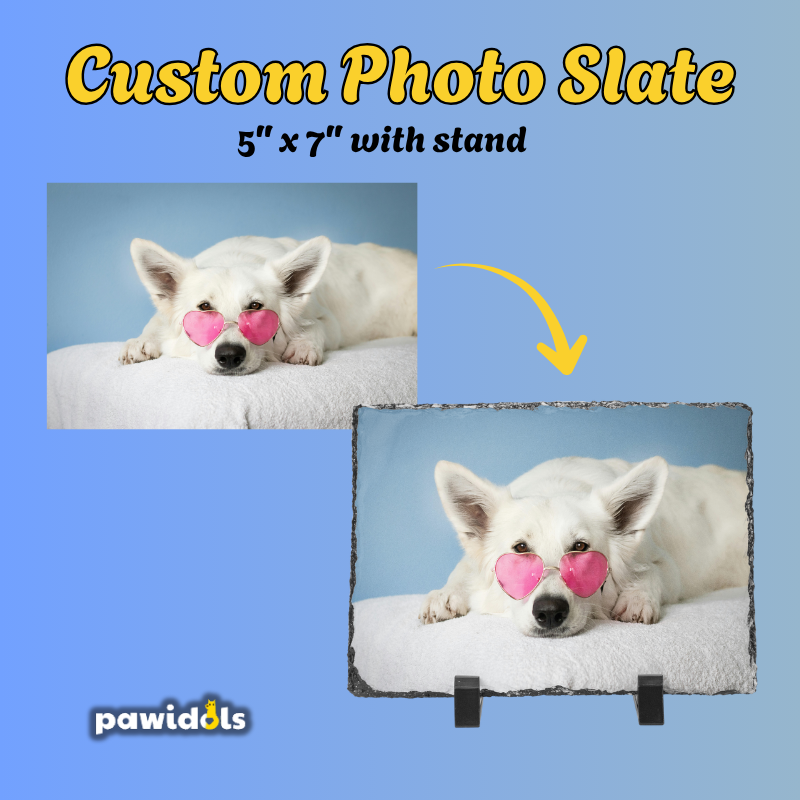 Custom Personalized Photo Slate