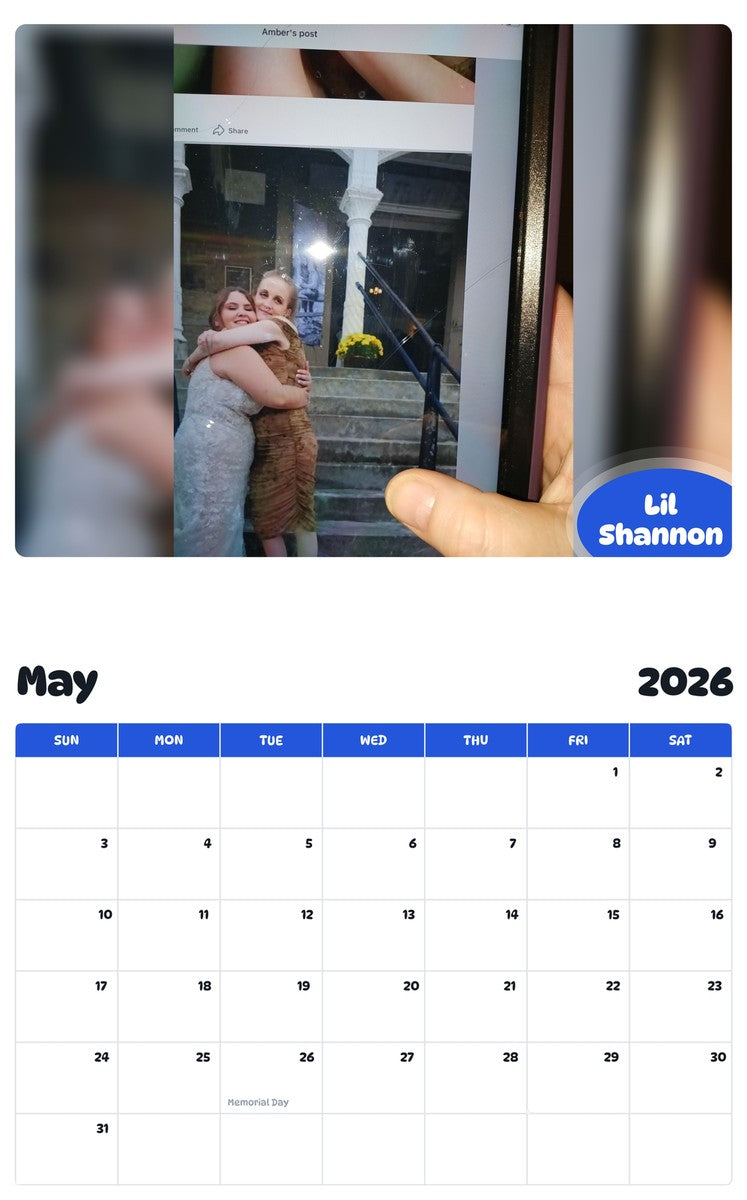 2026 - 2027 Lil Shannon - Pawidols Pet Calendar