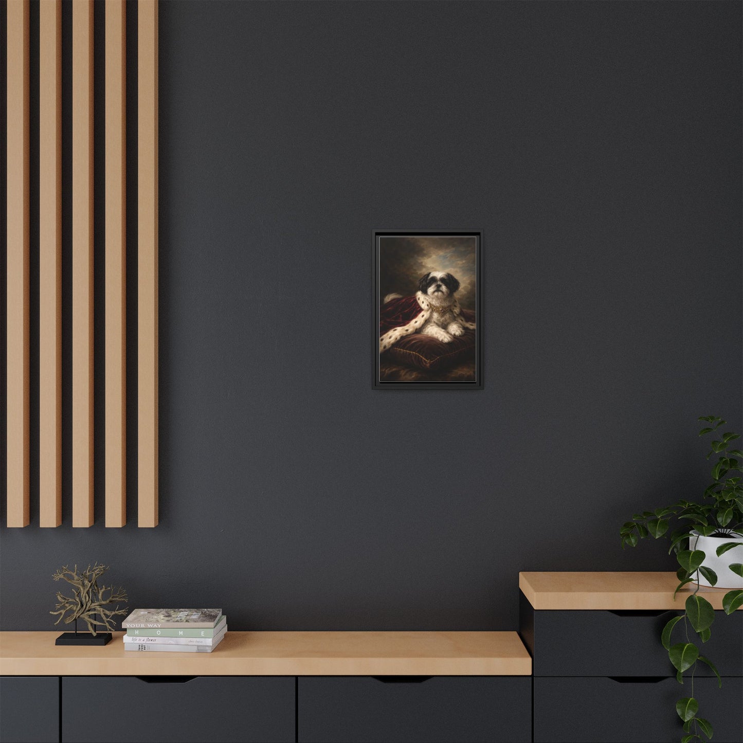 12″ x 18″ (Vertical) / Black / 1.25"