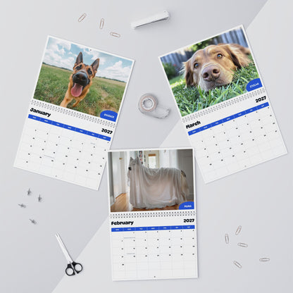 Paw Calendar Dog April 2026- March 2027