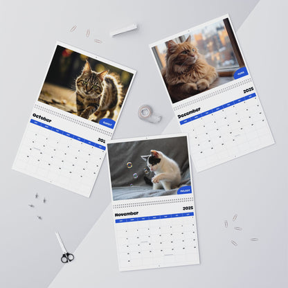 October 2025 - September 2026 Test-Cat1501 - Pawidols Pet Calendar Calendar