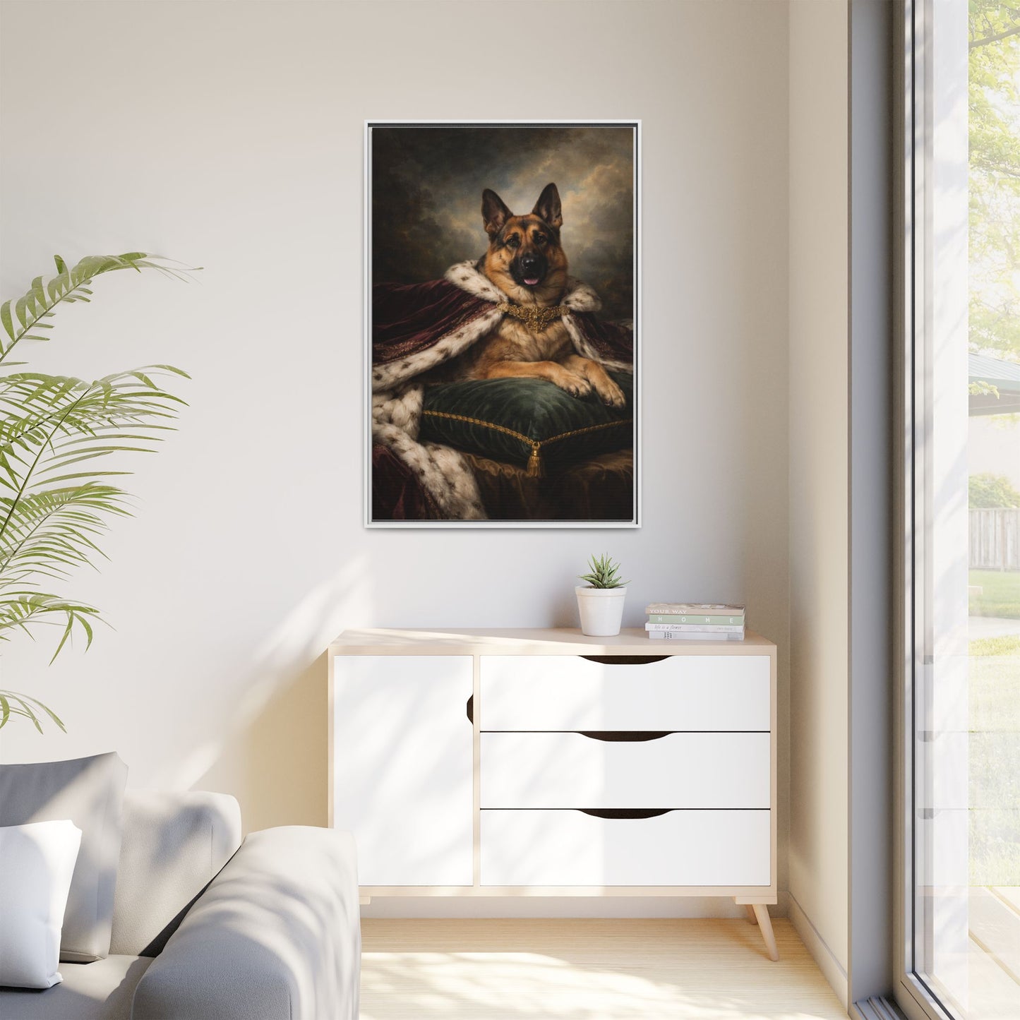 32″ x 48″ (Vertical) / White / 1.25"