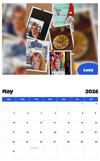 2026 - 2027 Lucy - Pawidols Pet Calendar