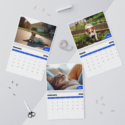 2026 - 2027 Joy - Pawidols Pet Calendar