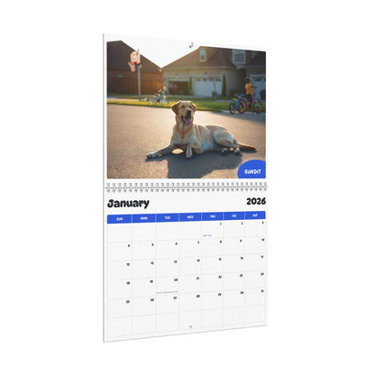 2026 - 2027 Zeus - Pawidols Pet Calendar