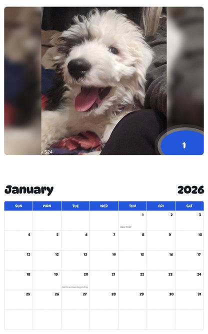 October 2025 - September 2026 1 - Pawidols Pet Calendar