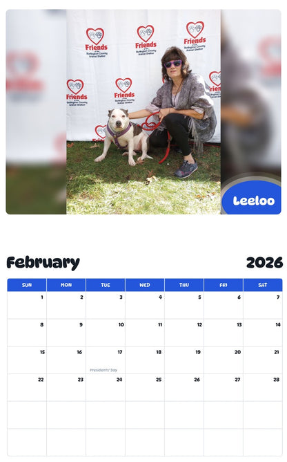 October 2025 - September 2026 Leeloo - Pawidols Pet Calendar