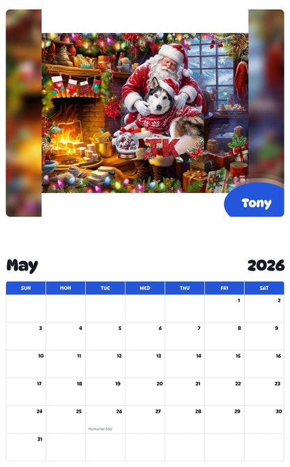 2026 - 2027 Tony - Pawidols Pet Calendar