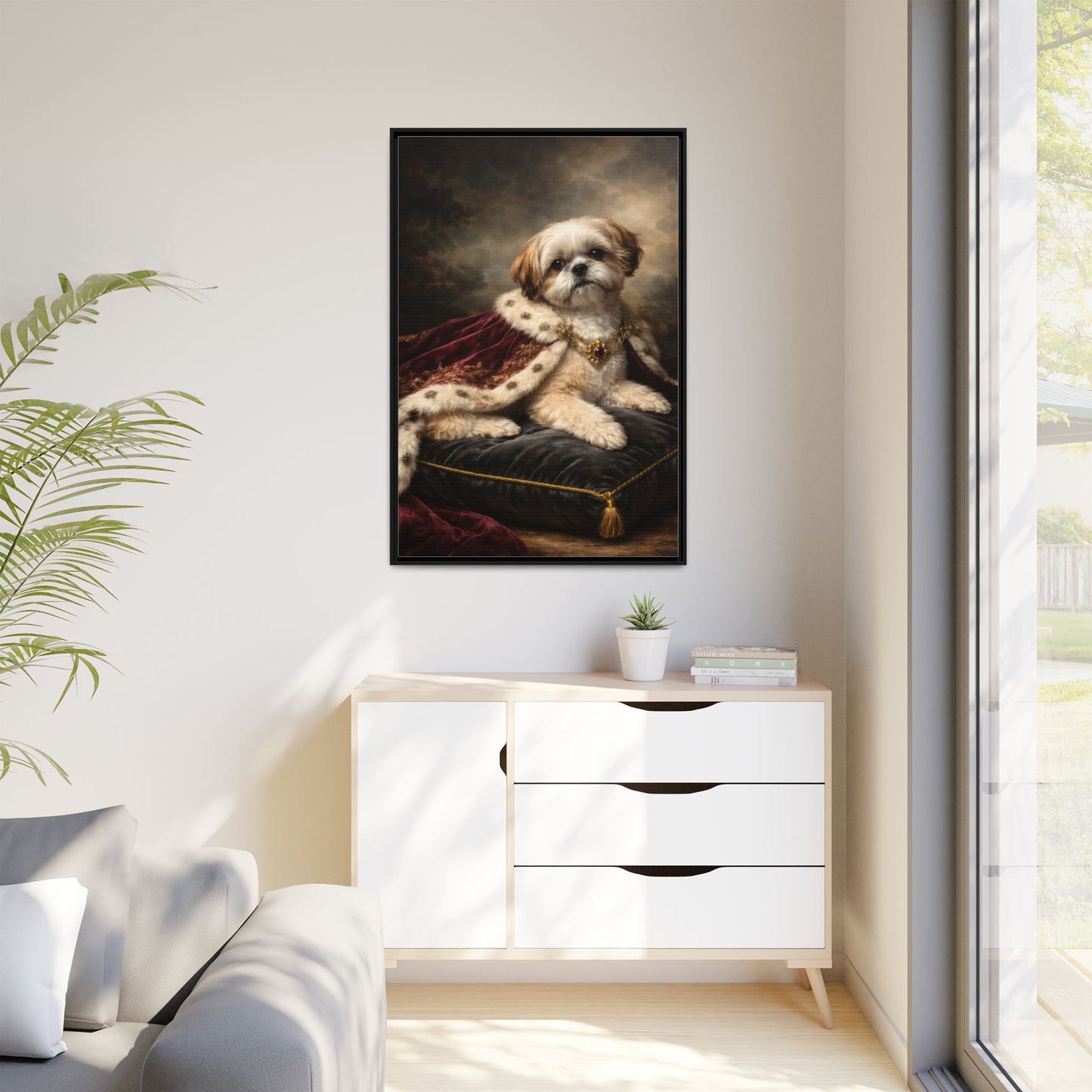 32″ x 48″ (Vertical) / Black / 1.25"