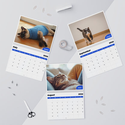 Paw Calendar Cat 2026-2027