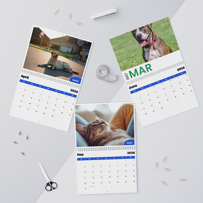 July 2026 - June 2027 Ivy - Pawidols Pet Calendar