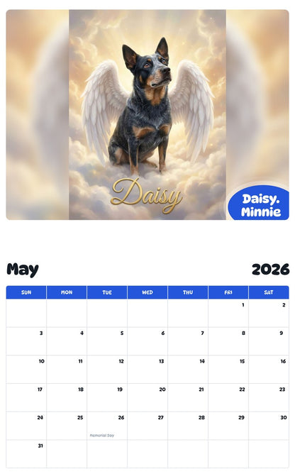 2026 - 2027 Daisy.    Minnie - Pawidols Pet Calendar