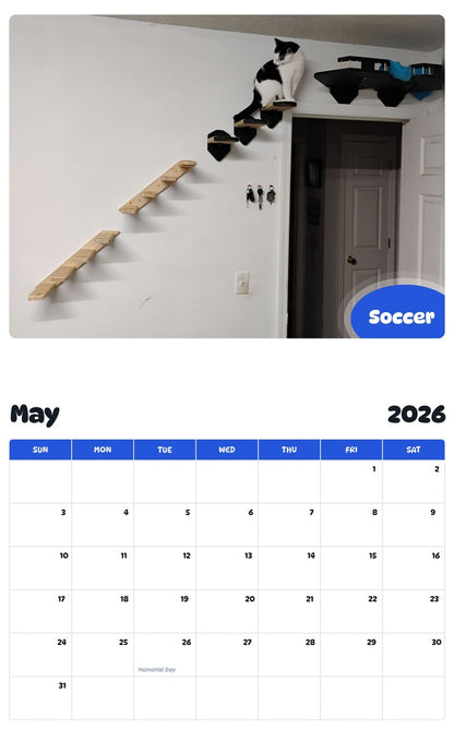 2026 - 2027 Soccer - Pawidols Pet Calendar