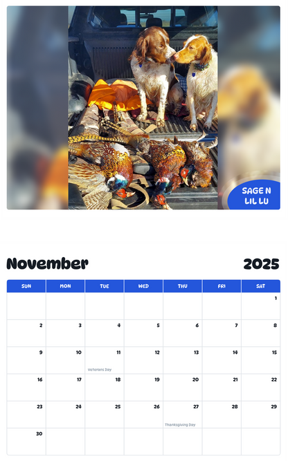 July 2025 - June 2026 Sage n Lil Lu - Pawidols Pet Calendar