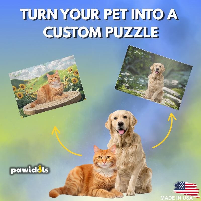 Custom Personalized Pet Puzzle (300 pieces)